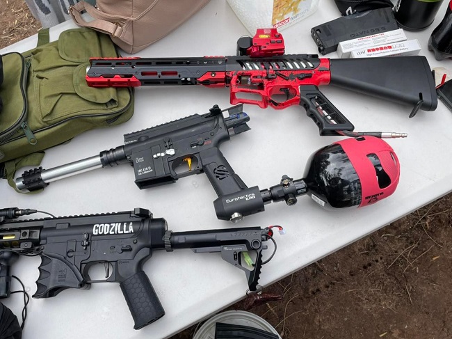 Buy paintball airsoft guns Adelaide local laser tag